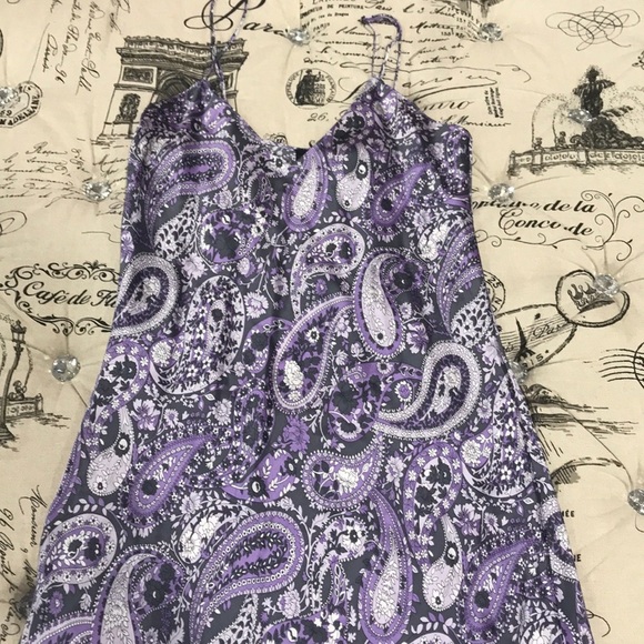 NILI LOTAN Print Silk Slipdress - Picture 6 of 8
